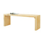 13.65-inch W Solid Wood Bench Modern Bedroom Seating Bench in Natural