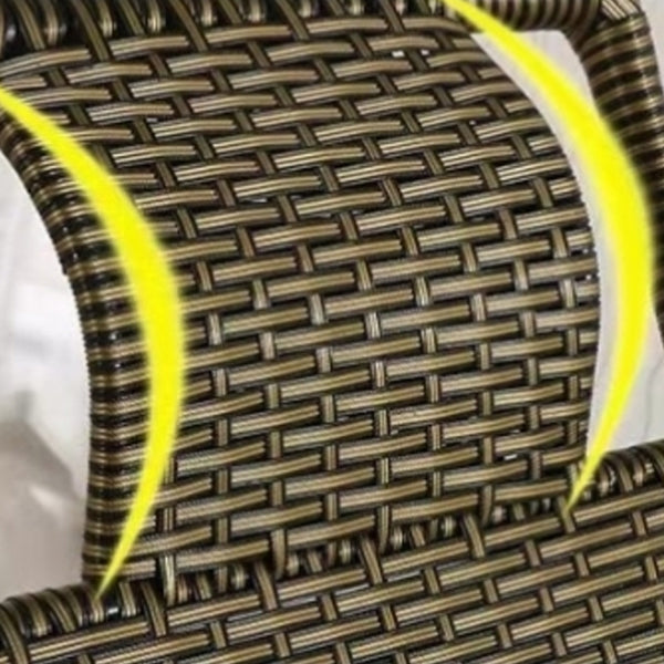 Chaise à bascule de roquage de fuseau de fuseau contemporain