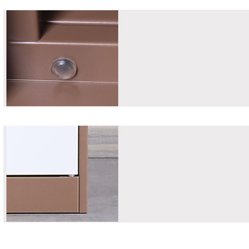 Gabinete de archivos moderno, estantes de almacenamiento, cajones con cerradura, archivador para oficina en casa