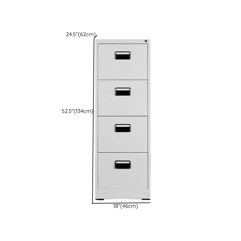 Contemporary Style File Cabinet Metal Filing Cabinet for Home Office Clearhalo 'Filing Cabinets' 'filling_cabinets' 'furn' 'furn_filling_cabinets' 'Furniture' 'Office Furniture' 6503594