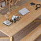 Moderne rechthoekige kantoorbureau natuurlijke slede Solid Wood Writing Desk