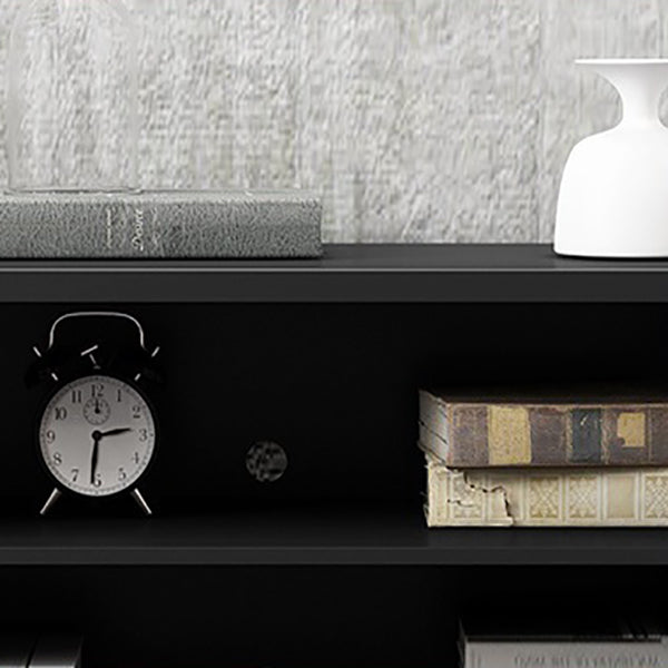 Industrial Iron TV Console Open Storage TV Media Stand for Living Room Clearhalo 'furn' 'furn_tv_stands_entertainment_centers' 'Furniture' 'Living Room Furniture' 'TV Stands & Entertainment Centers' 'TV Stands & Media Storage Furniture' 'tv_stands_entertainment_centers' 6504018