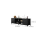 Industrial Iron TV Console Open Storage TV Media Stand for Living Room Clearhalo 'furn' 'furn_tv_stands_entertainment_centers' 'Furniture' 'Living Room Furniture' 'TV Stands & Entertainment Centers' 'TV Stands & Media Storage Furniture' 'tv_stands_entertainment_centers' 6504024