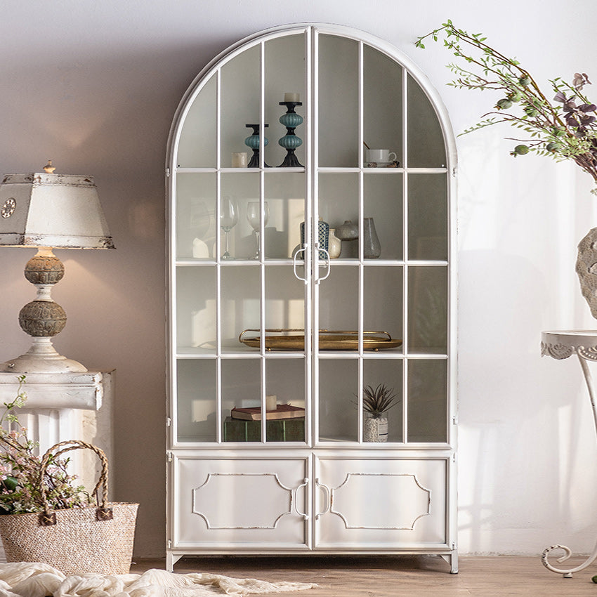 Modern display Stand Stand Pine Glass Deuren hokbuffet voor woonkamer