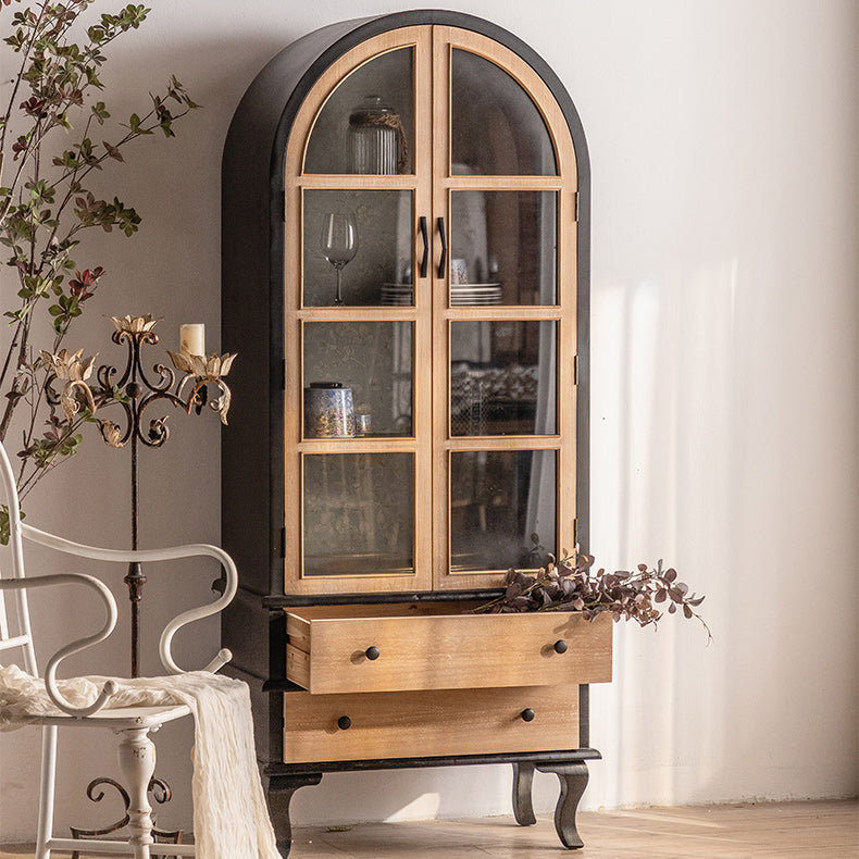 Porte di vetro in pino moderno per il salotto per soggiorno per soggiorno