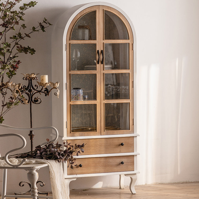 Porte di vetro in pino moderno per il salotto per soggiorno per soggiorno