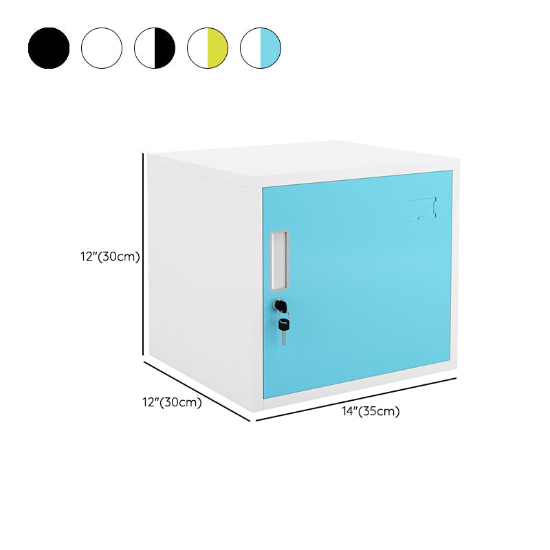 Traditional Metal Cabinet with Lock and Storage File Cabinet for Office Clearhalo 'Filing Cabinets' 'filling_cabinets' 'furn' 'furn_filling_cabinets' 'Furniture' 'Office Furniture' 6504122