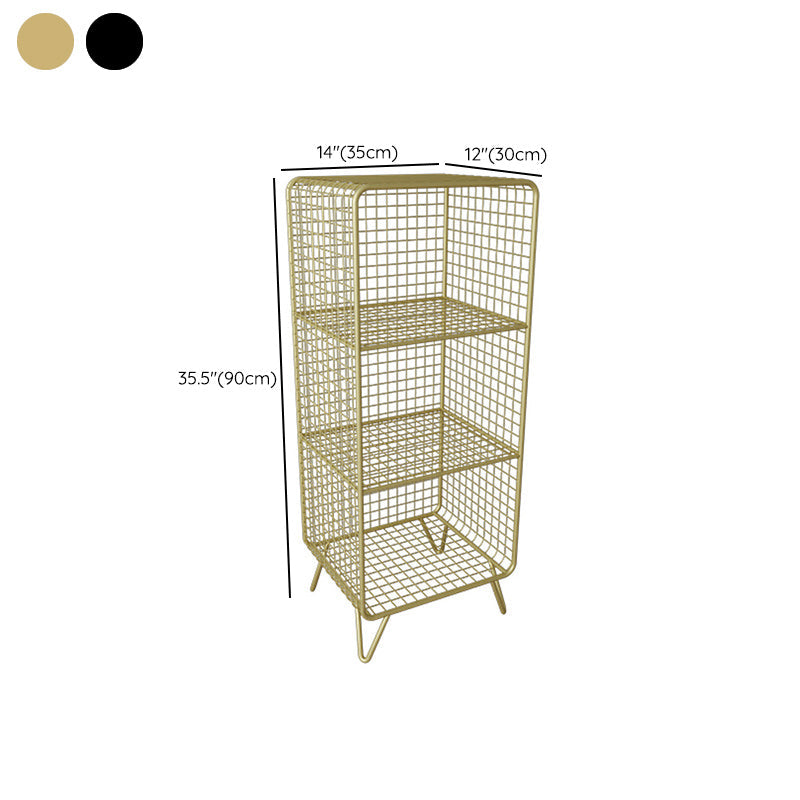 Open Storage Night Table Contemporary Bed Nightstand for Bedroom Clearhalo 'Bedroom Furniture' 'furn' 'furn_night_stand' 'Furniture' 'night_stand' 'Nightstands' 6504170