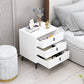 Contemporary Bedside Cabinet Engineered Wood Night Table with Drawers Clearhalo 'Bedroom Furniture' 'furn' 'furn_night_stand' 'Furniture' 'night_stand' 'Nightstands' 6504279