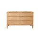 American Traditional Storage Chest Solid Wood Dresser with 5/6/7 Drawers