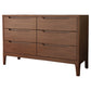 American Traditional Storage Chest Solid Wood Dresser with 5/6/7 Drawers
