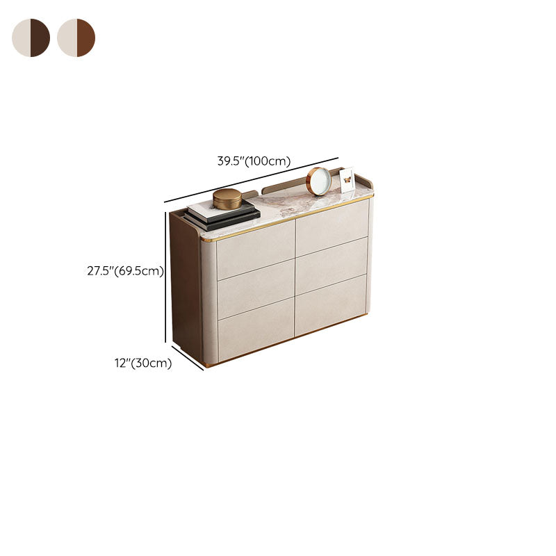 11.7-inch W Contemporary Dresser Stone Storage Chest Dresser Clearhalo 'Bedroom Furniture' 'Dressers & Chests' 'dressers_chests' 'furn' 'furn_dressers_chests' 'Furniture' 6504394