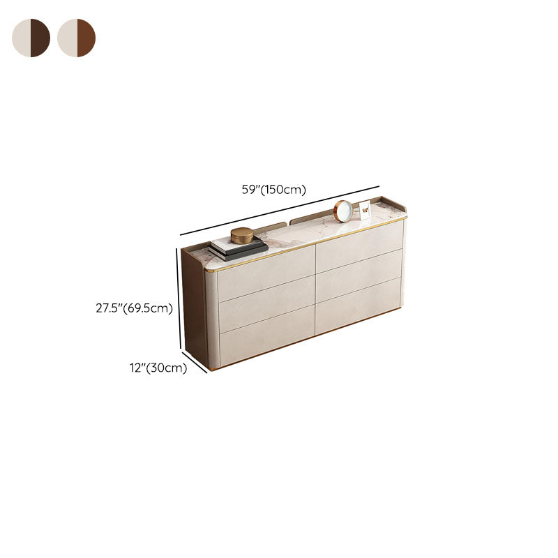 11.7-inch W Contemporary Dresser Stone Storage Chest Dresser Clearhalo 'Bedroom Furniture' 'Dressers & Chests' 'dressers_chests' 'furn' 'furn_dressers_chests' 'Furniture' 6504397