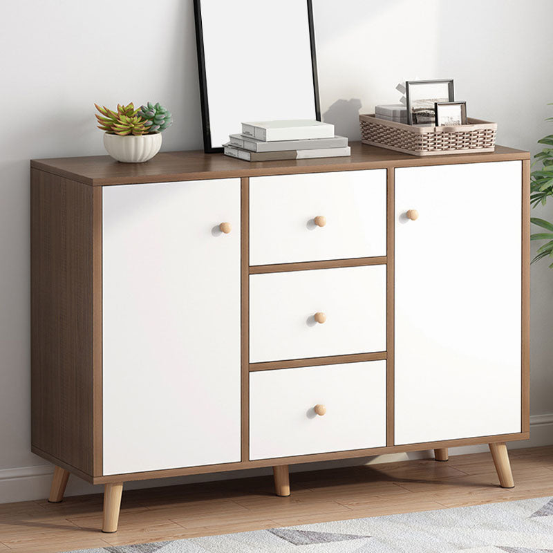 Cómoda contemporánea de 11,7 pulgadas de ancho, cómoda de almacenamiento de madera fabricada