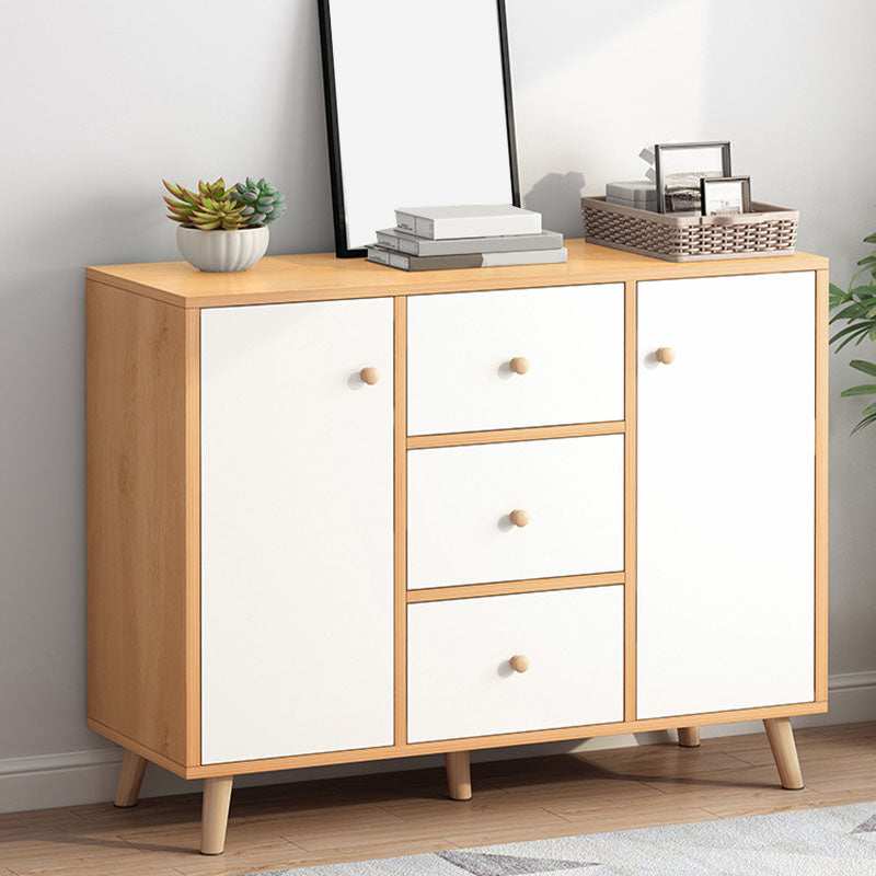 Cómoda contemporánea de 11,7 pulgadas de ancho, cómoda de almacenamiento de madera fabricada