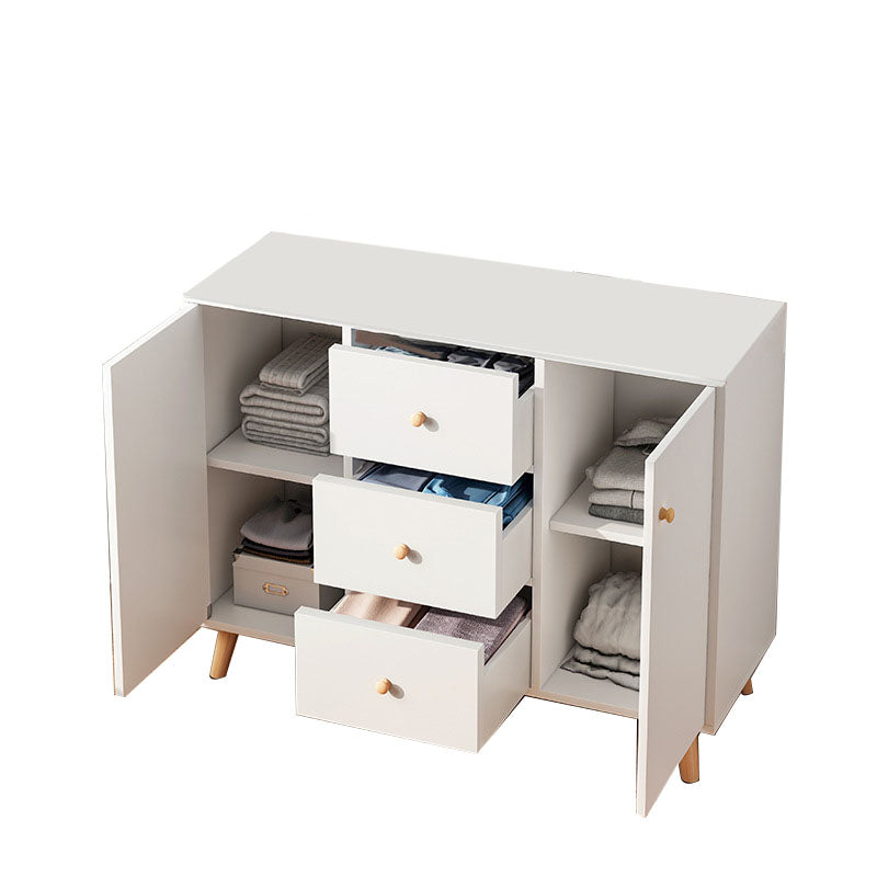 Cómoda contemporánea de 11,7 pulgadas de ancho, cómoda de almacenamiento de madera fabricada