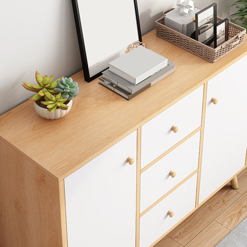 Cómoda contemporánea de 11,7 pulgadas de ancho, cómoda de almacenamiento de madera fabricada