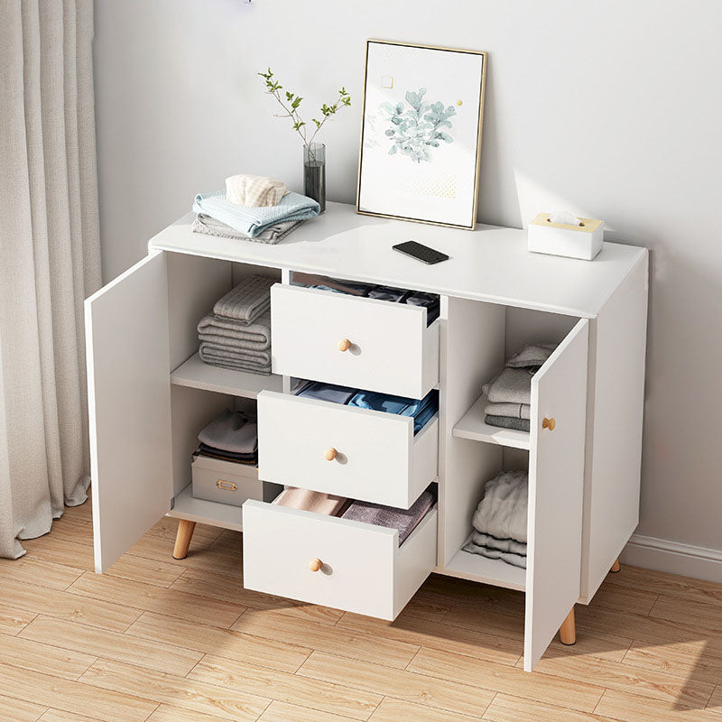 Cómoda contemporánea de 11,7 pulgadas de ancho, cómoda de almacenamiento de madera fabricada
