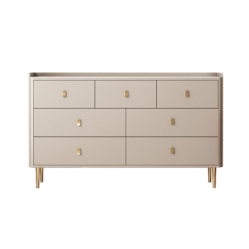 Glam Stone Storage Chest Home Horizontal Chest with Metal Legs Grey 7 Clearhalo 'Bedroom Furniture' 'Dressers & Chests' 'dressers_chests' 'furn' 'furn_dressers_chests' 'Furniture' 6504441