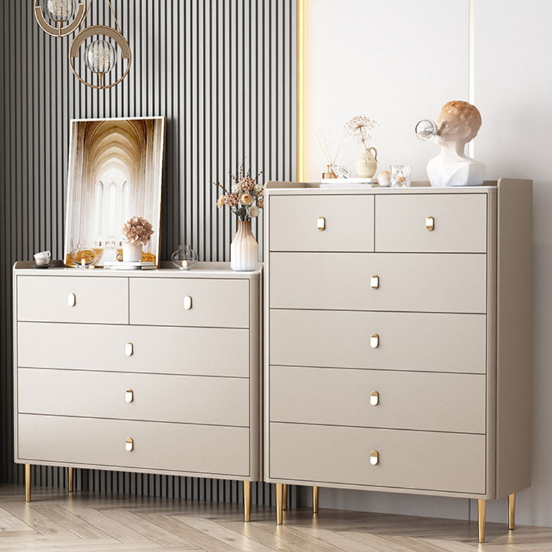 Glam Stone Storage Chest Home Horizontal Chest with Metal Legs Clearhalo 'Bedroom Furniture' 'Dressers & Chests' 'dressers_chests' 'furn' 'furn_dressers_chests' 'Furniture' 6504442