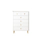 Glam Stone Storage Chest Home Horizontal Chest with Metal Legs White 6 Clearhalo 'Bedroom Furniture' 'Dressers & Chests' 'dressers_chests' 'furn' 'furn_dressers_chests' 'Furniture' 6504445