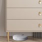 Glam Stone Storage Chest Home Horizontal Chest with Metal Legs Clearhalo 'Bedroom Furniture' 'Dressers & Chests' 'dressers_chests' 'furn' 'furn_dressers_chests' 'Furniture' 6504449