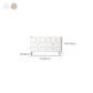 Glam Stone Storage Chest Home Horizontal Chest with Metal Legs Clearhalo 'Bedroom Furniture' 'Dressers & Chests' 'dressers_chests' 'furn' 'furn_dressers_chests' 'Furniture' 6504454