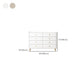 Glam Stone Storage Chest Home Horizontal Chest with Metal Legs Clearhalo 'Bedroom Furniture' 'Dressers & Chests' 'dressers_chests' 'furn' 'furn_dressers_chests' 'Furniture' 6504455