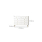 Glam Stone Storage Chest Home Horizontal Chest with Metal Legs Clearhalo 'Bedroom Furniture' 'Dressers & Chests' 'dressers_chests' 'furn' 'furn_dressers_chests' 'Furniture' 6504456