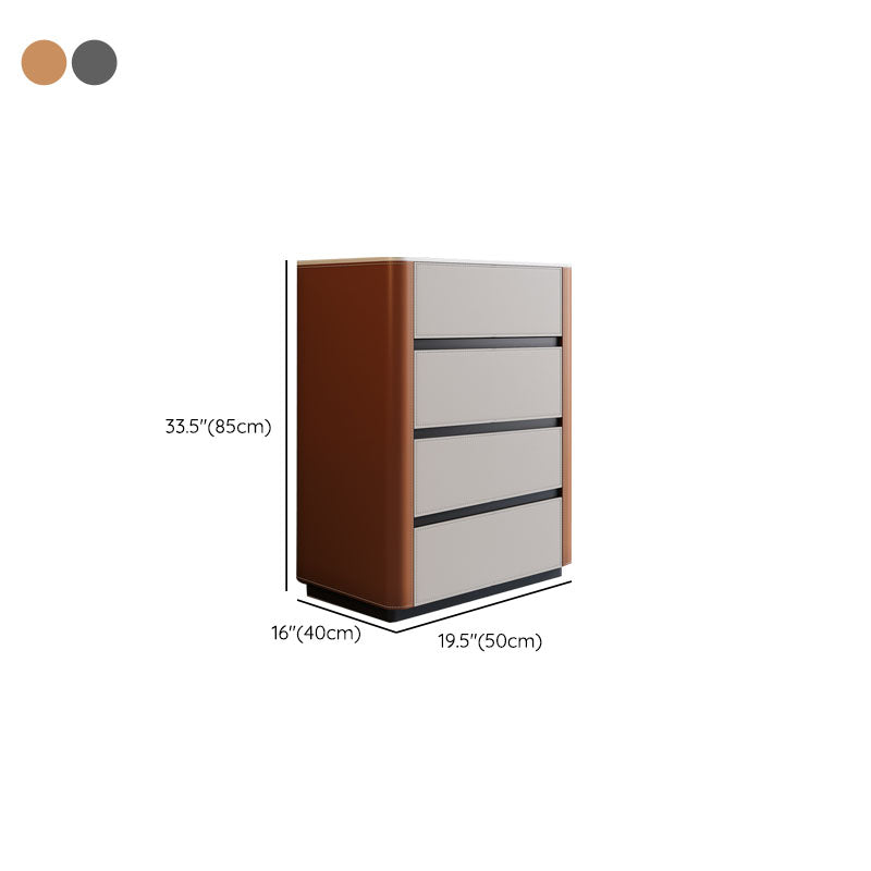 Stone Dresser Modern Storage Chest Dresser with 2/3/4/5 Drawers Clearhalo 'Bedroom Furniture' 'Dressers & Chests' 'dressers_chests' 'furn' 'furn_dressers_chests' 'Furniture' 6504477
