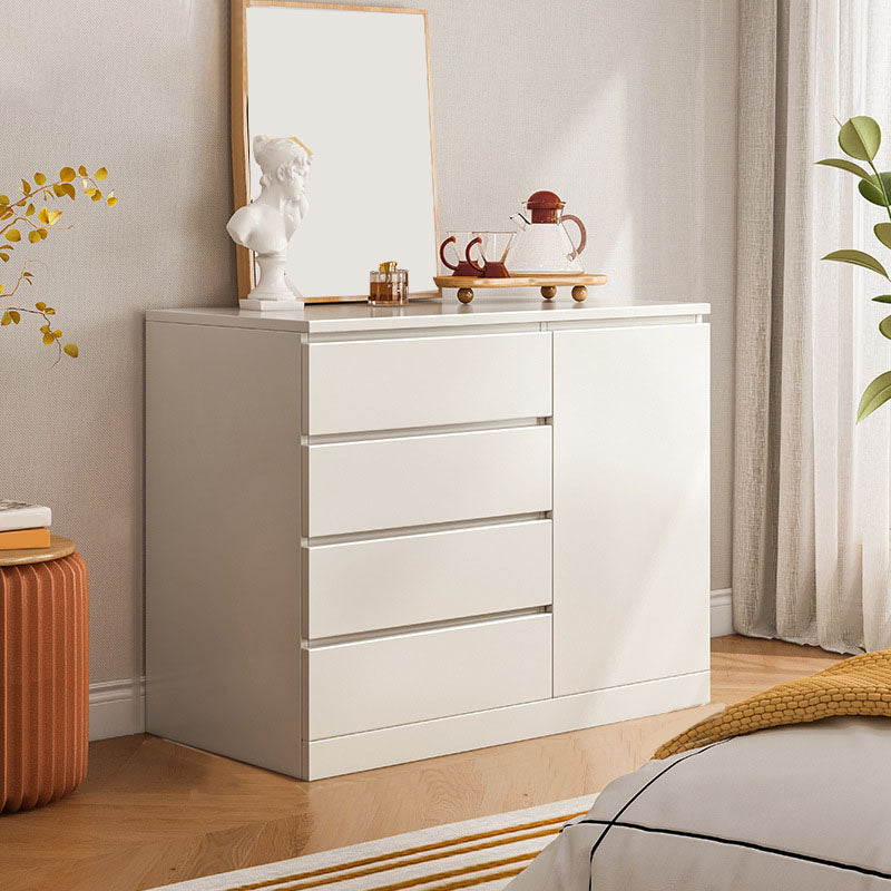15.6-inch Width Modern Storage Chest Manufactured Wood Dresser 39"L x 16"W x 35"H White Clearhalo 'Bedroom Furniture' 'Dressers & Chests' 'dressers_chests' 'furn' 'furn_dressers_chests' 'Furniture' 6504480
