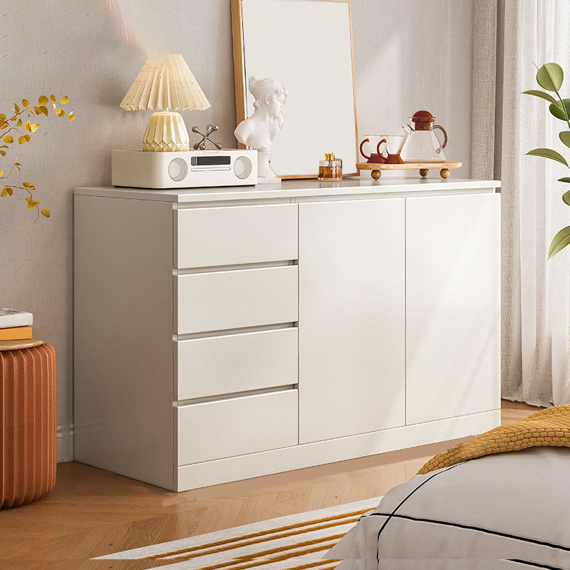 15.6-inch Width Modern Storage Chest Manufactured Wood Dresser 47"L x 16"W x 35"H White Clearhalo 'Bedroom Furniture' 'Dressers & Chests' 'dressers_chests' 'furn' 'furn_dressers_chests' 'Furniture' 6504481