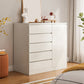 15.6-inch Width Modern Storage Chest Manufactured Wood Dresser 39"L x 16"W x 43"H White Clearhalo 'Bedroom Furniture' 'Dressers & Chests' 'dressers_chests' 'furn' 'furn_dressers_chests' 'Furniture' 6504487
