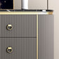 Stone Glam Storage Chest Bedroom Horizontal Chest with Drawers Clearhalo 'Bedroom Furniture' 'Dressers & Chests' 'dressers_chests' 'furn' 'furn_dressers_chests' 'Furniture' 6504515