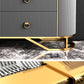 Stone Glam Storage Chest Bedroom Horizontal Chest with Drawers Clearhalo 'Bedroom Furniture' 'Dressers & Chests' 'dressers_chests' 'furn' 'furn_dressers_chests' 'Furniture' 6504517