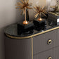 Stone Glam Storage Chest Bedroom Horizontal Chest with Drawers Clearhalo 'Bedroom Furniture' 'Dressers & Chests' 'dressers_chests' 'furn' 'furn_dressers_chests' 'Furniture' 6504518