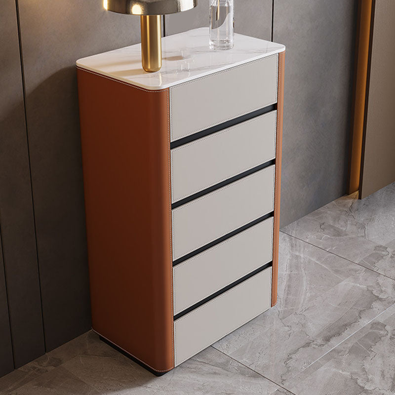 Stone Dresser Modern Storage Chest Dresser with 2/3/4/5 Drawers Clearhalo 'Bedroom Furniture' 'Dressers & Chests' 'dressers_chests' 'furn' 'furn_dressers_chests' 'Furniture' 6504553