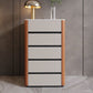 Stone Dresser Modern Storage Chest Dresser with 2/3/4/5 Drawers Clearhalo 'Bedroom Furniture' 'Dressers & Chests' 'dressers_chests' 'furn' 'furn_dressers_chests' 'Furniture' 6504558