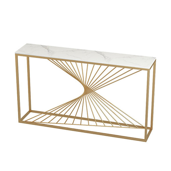 Stone Glam Accent Tabla 1 Establecimiento 31.5 "Mesa de consola de altura para Hall