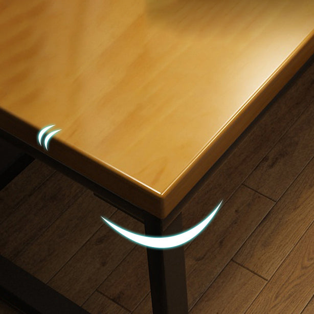 29.53 "lange rechthoekige gaming -bureau moderne massief houten computer bureau