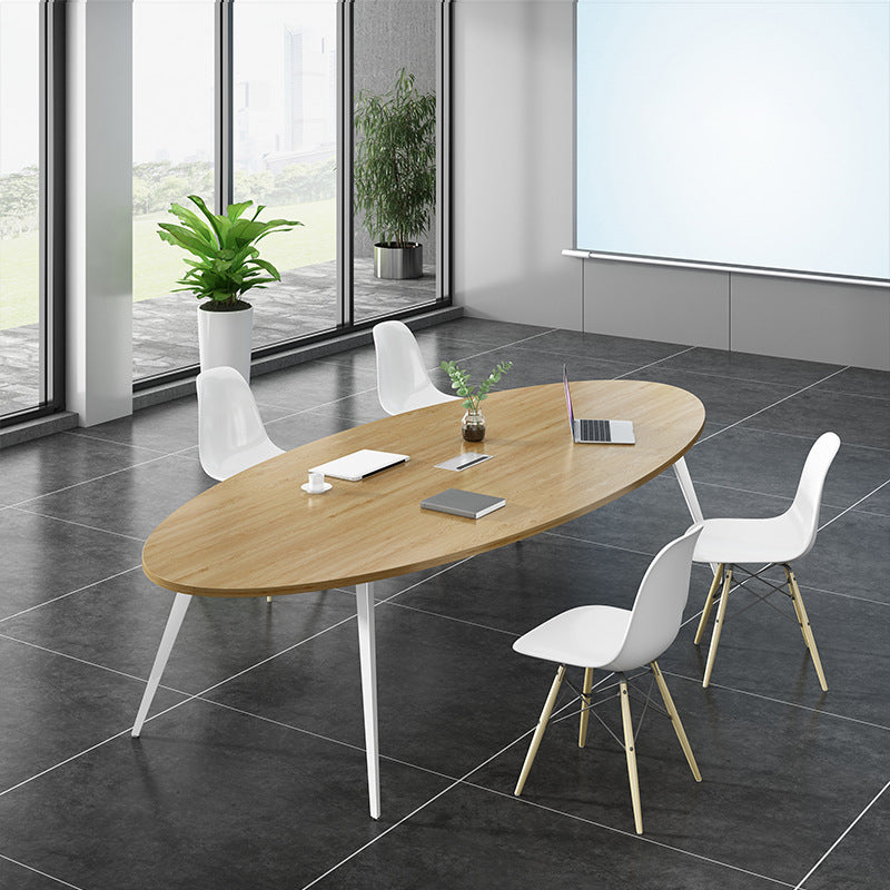 29.25-inch H Hedendaagse kantoorbureau Gefabriceerd Wood Writing Desk