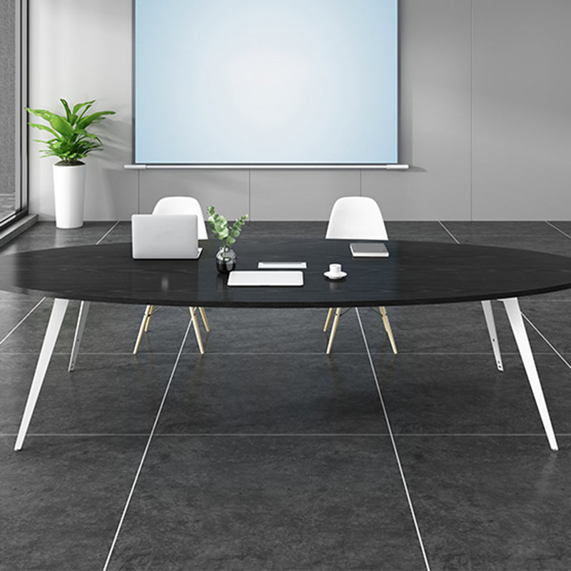 29.25-inch H Hedendaagse kantoorbureau Gefabriceerd Wood Writing Desk