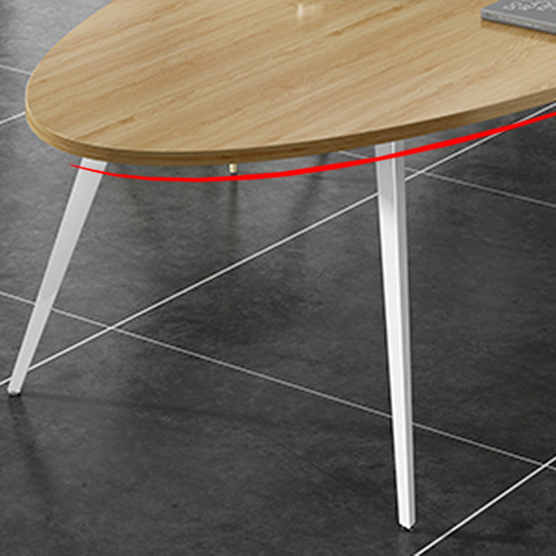 29.25-inch H Hedendaagse kantoorbureau Gefabriceerd Wood Writing Desk