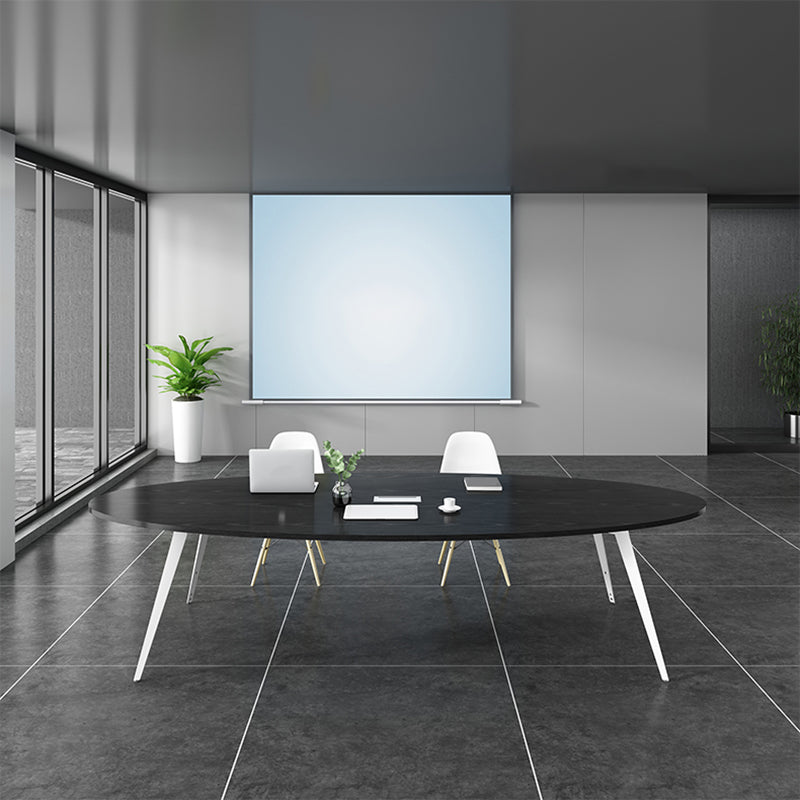 29.25-inch H Hedendaagse kantoorbureau Gefabriceerd Wood Writing Desk