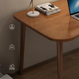 29,25 inch Hoogte Solid Wood Writing Desk Bureau Industrial Office Desk