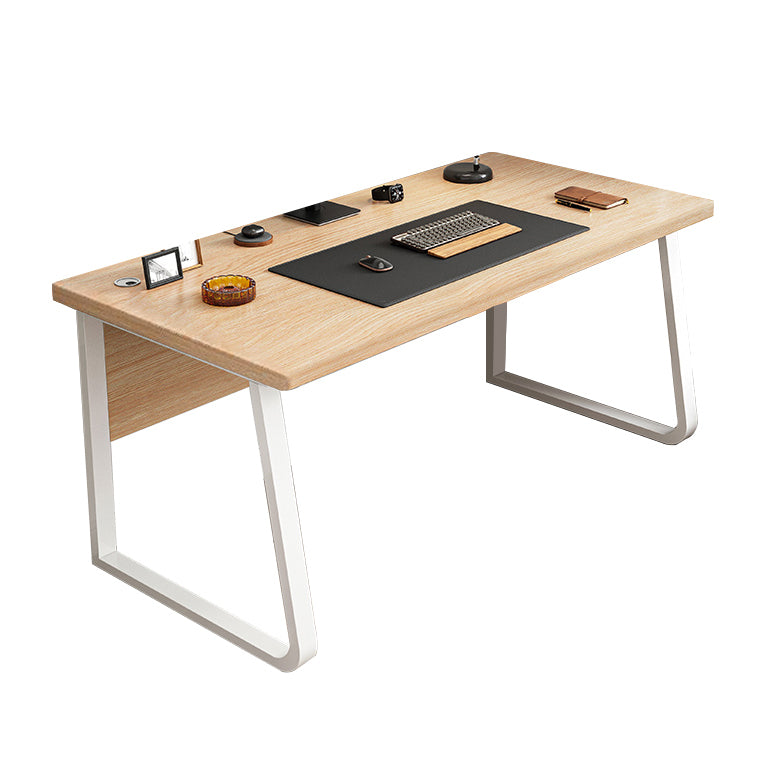 29.53 "H Industrial Office Desk Antique Finish Computer Desk