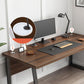 29.53 "H Industrial Office Desk Antique Finish Computer Desk