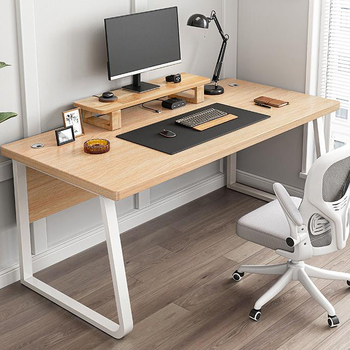 29.53 "H Industrial Office Desk Antique Finish Computer Desk