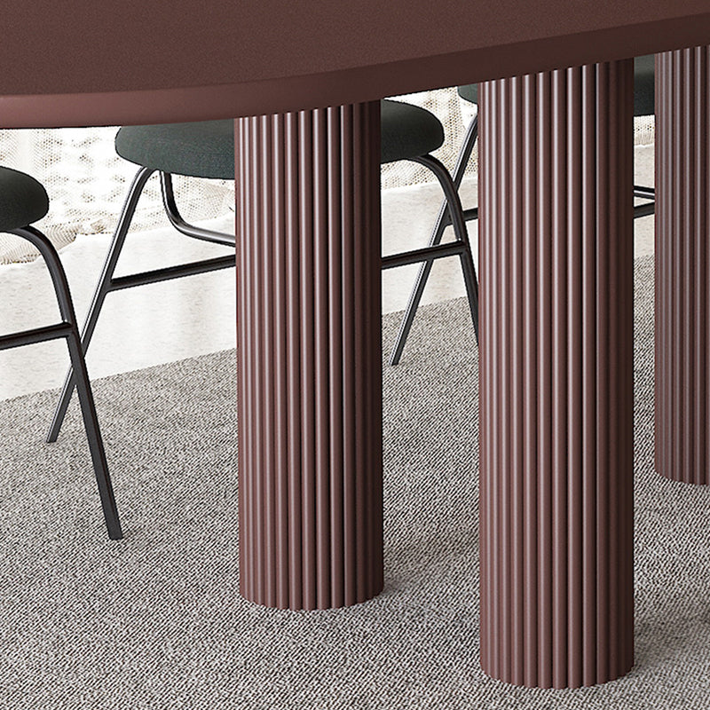 29.25-inch Height Industrial Writing Desk Solid Wood Office Desk Clearhalo 'furn' 'furn_office_desk' 'Furniture' 'Office Desks' 'Office Furniture' 'office_desk' 6505371