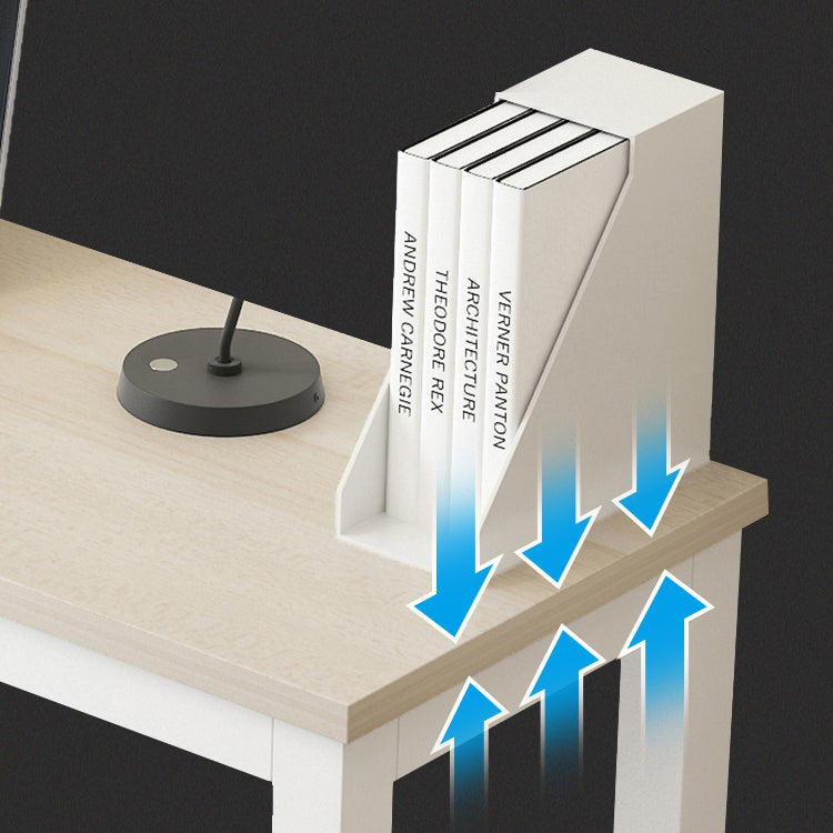 モダンなスタイルのライティングデスク製造された木製長方形のオフィスデスク